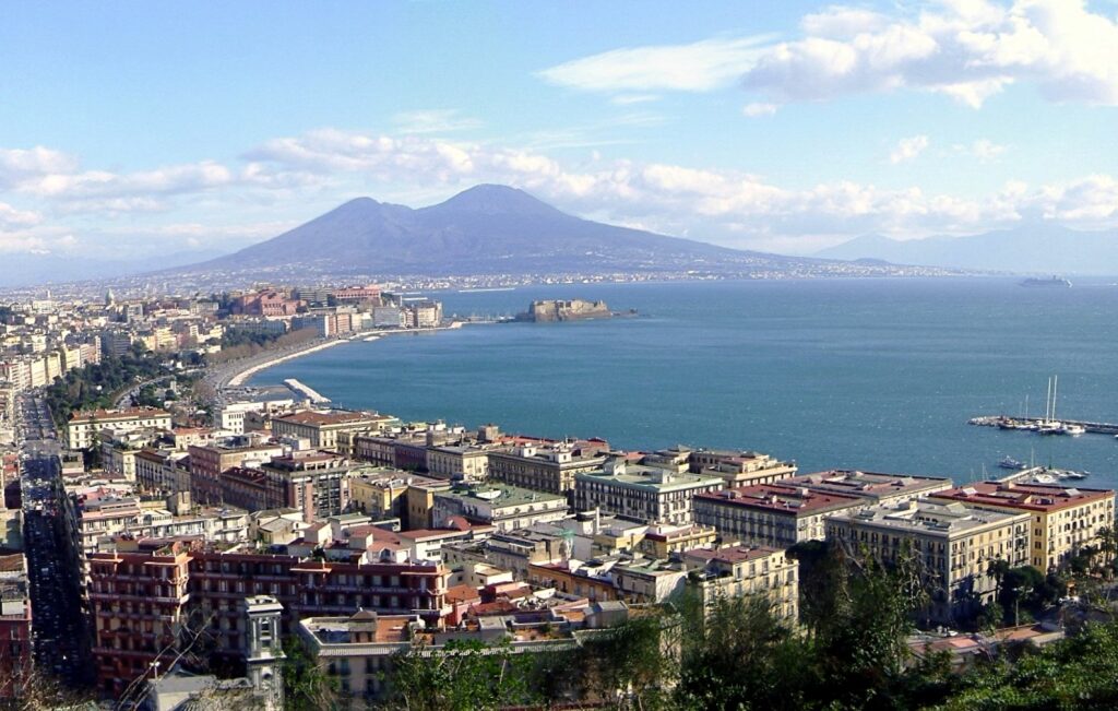 Napoli - panorama del golfo
