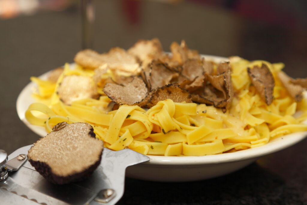 Piatto di pasta con tartufo - Truffles and pasta